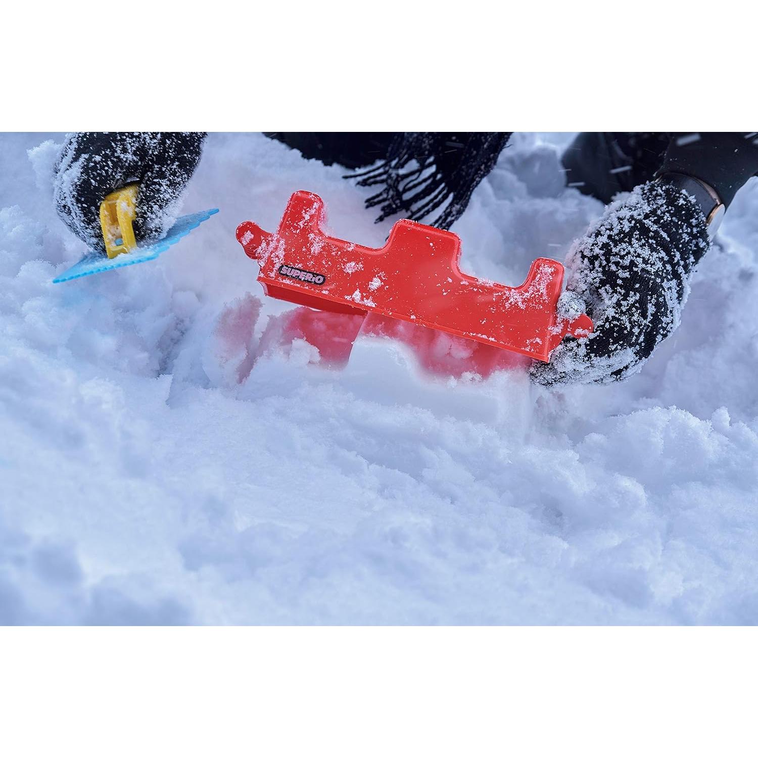 Pala Rectangular Superio para Nieve y Arena - 20.32x10.16cm