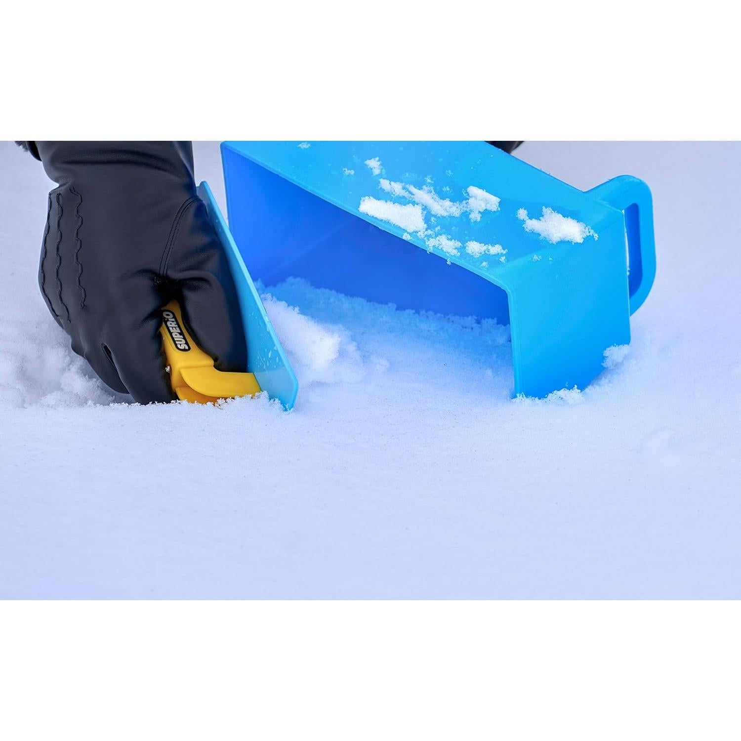 Pala Rectangular Superio para Nieve y Arena - 20.32x10.16cm