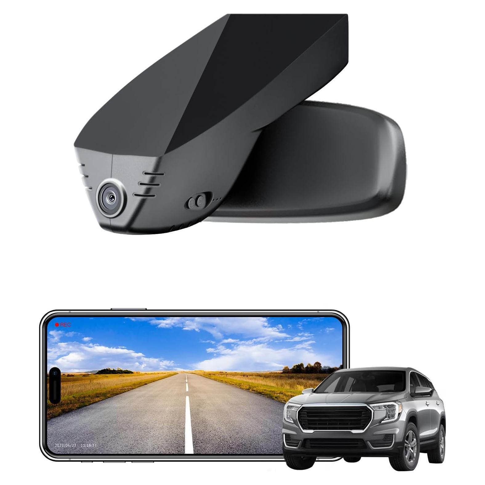 Cámara Dash 4K Mangoal para GMC Terrain 2018-2024 Modelo A