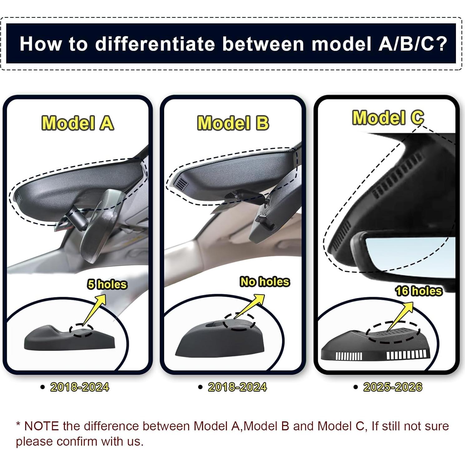 Cámara Dash 4K Mangoal para GMC Terrain 2018-2024 Modelo A