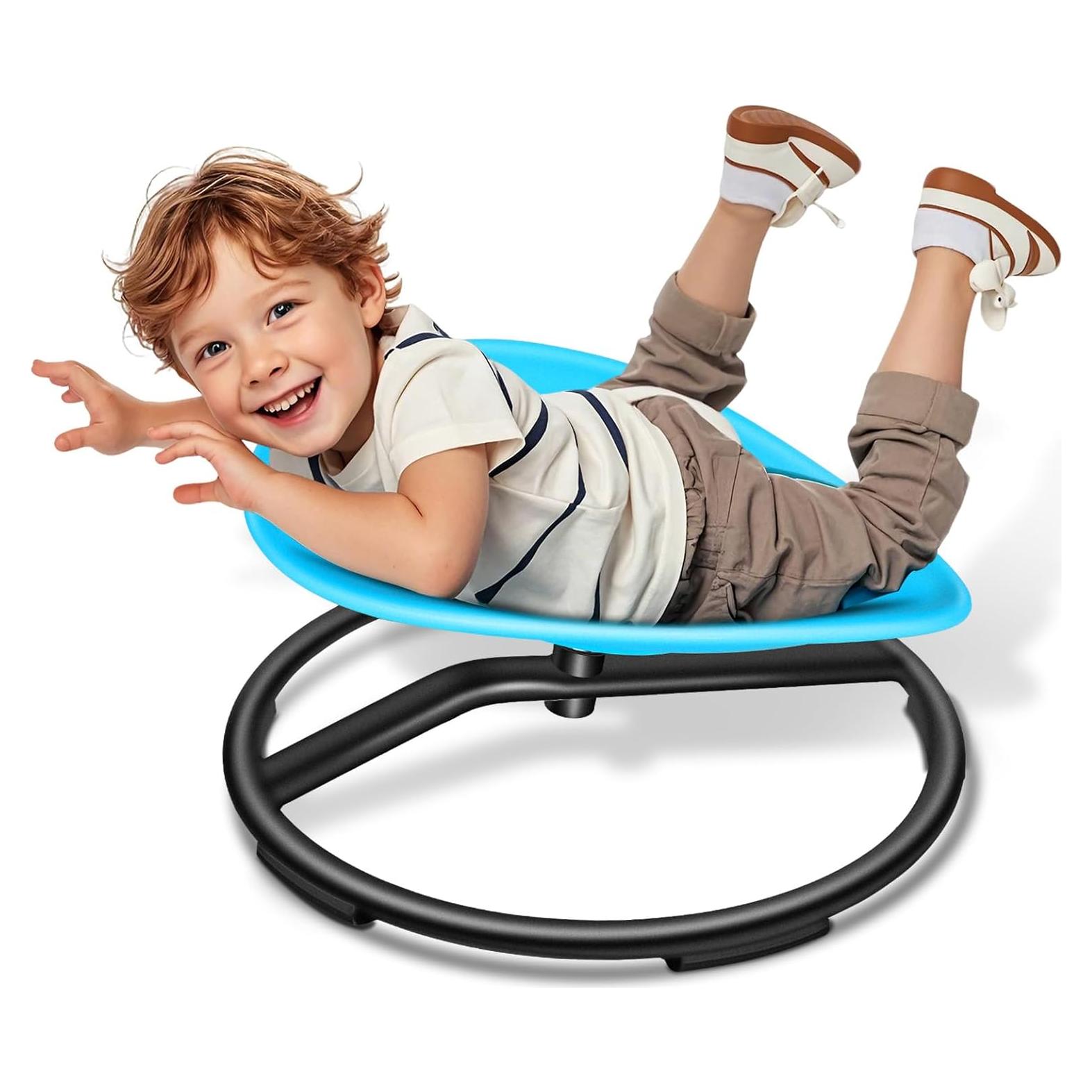 Silla Giratoria Sensory para Niños FERUERW Azul 100KG