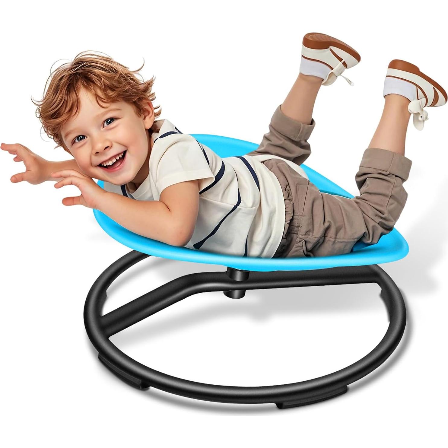 Silla Giratoria Sensory para Niños FERUERW Azul 100KG