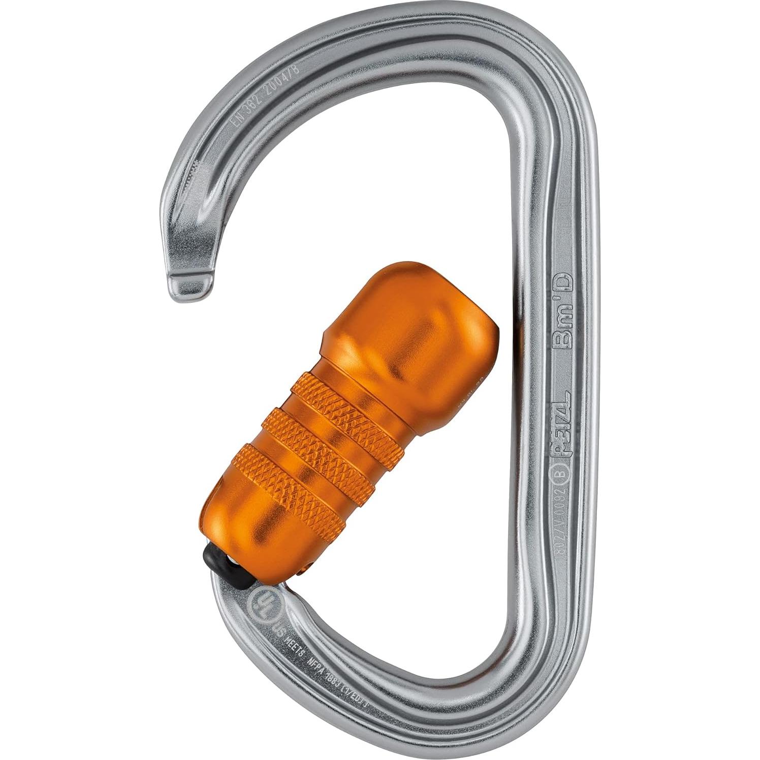 Mosquetón PETZL Bm'D Triact-Lock Aluminio Gris
