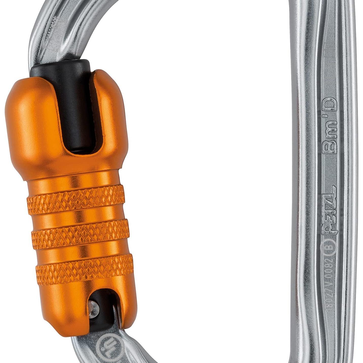 Mosquetón PETZL Bm'D Triact-Lock Aluminio Gris
