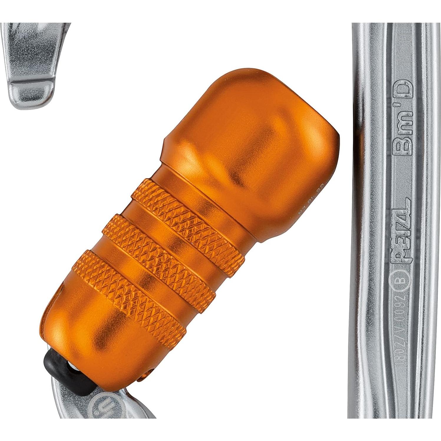 Mosquetón PETZL Bm'D Triact-Lock Aluminio Gris