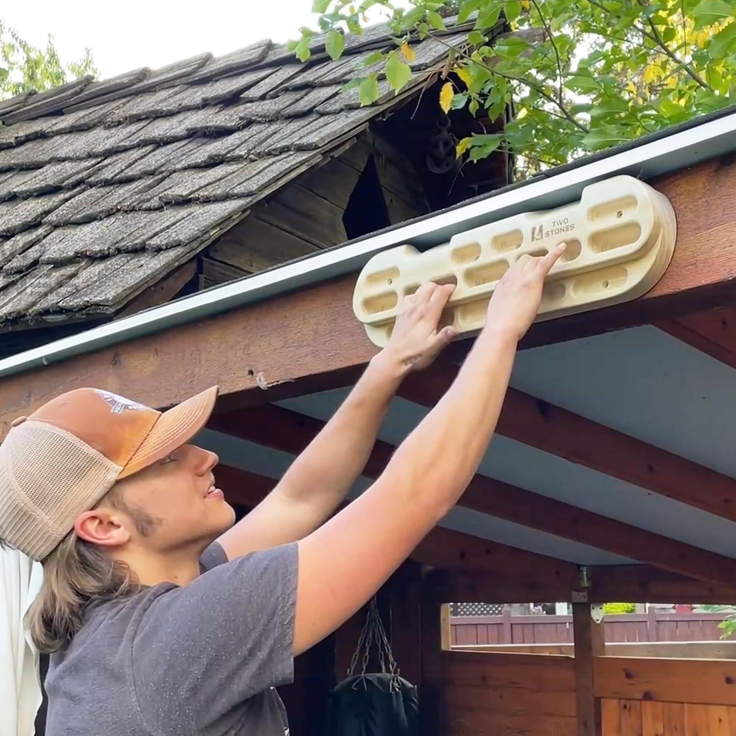 Hangboard TWO STONES para Escalada y Entrenamiento de Fuerza