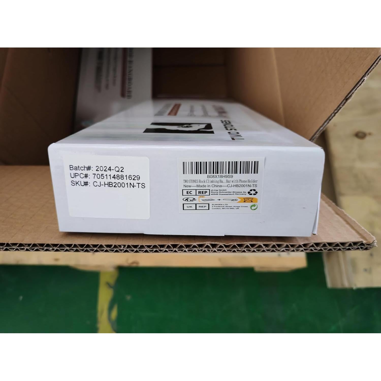 Hangboard TWO STONES para Escalada y Entrenamiento de Fuerza