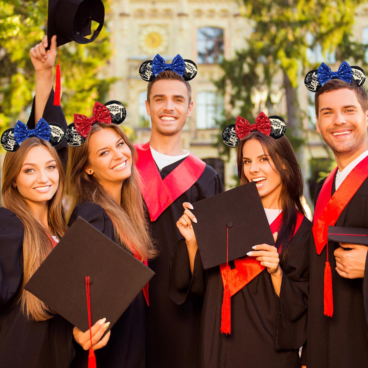 Diadema de Orejas de Ratón MADO 2024 - Azul, Ajustable, Ligera