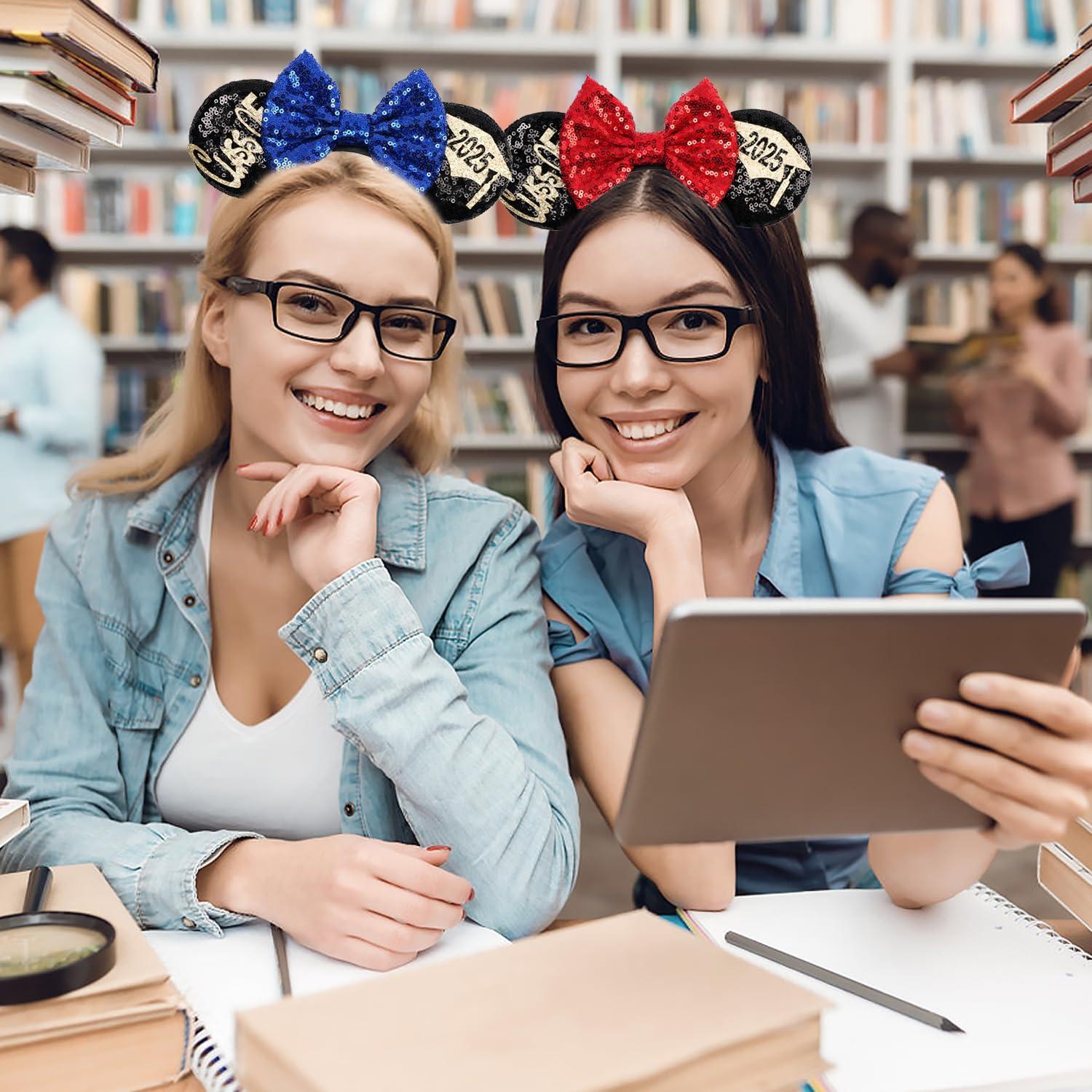 Diadema de Orejas de Ratón MADO 2024 - Azul, Ajustable, Ligera