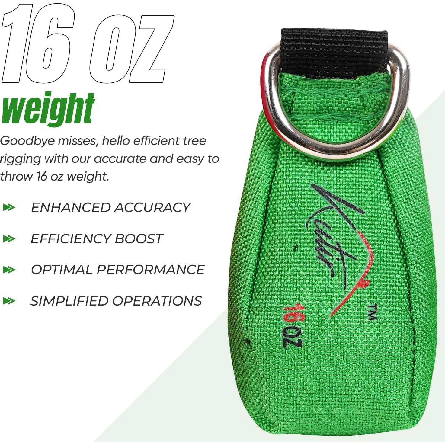 Kit de peso y línea de lanzamiento Kutir 0,45 kg 45,72 m