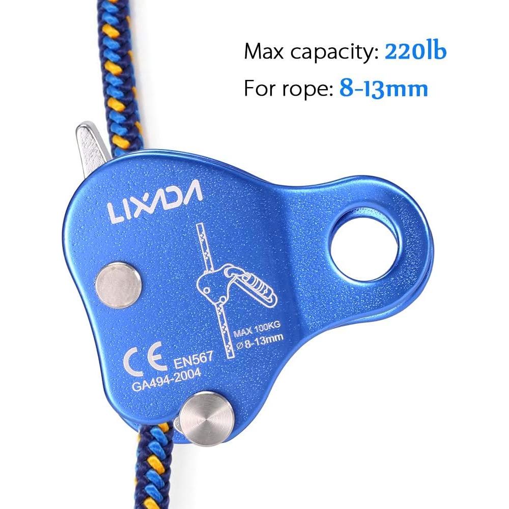 Dispositivo de Aseguramiento Lixada para Escalada 8-13mm