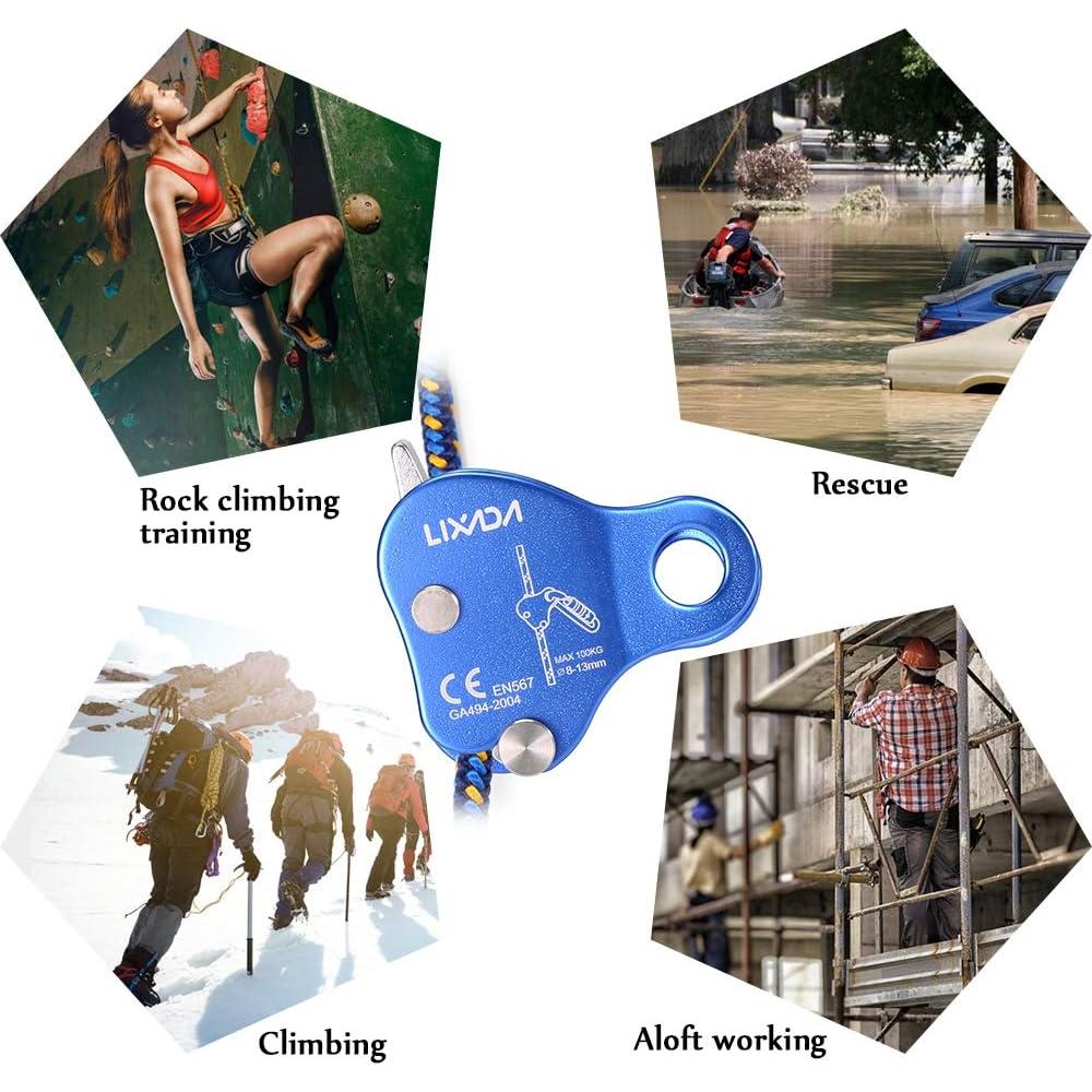 Dispositivo de Aseguramiento Lixada para Escalada 8-13mm