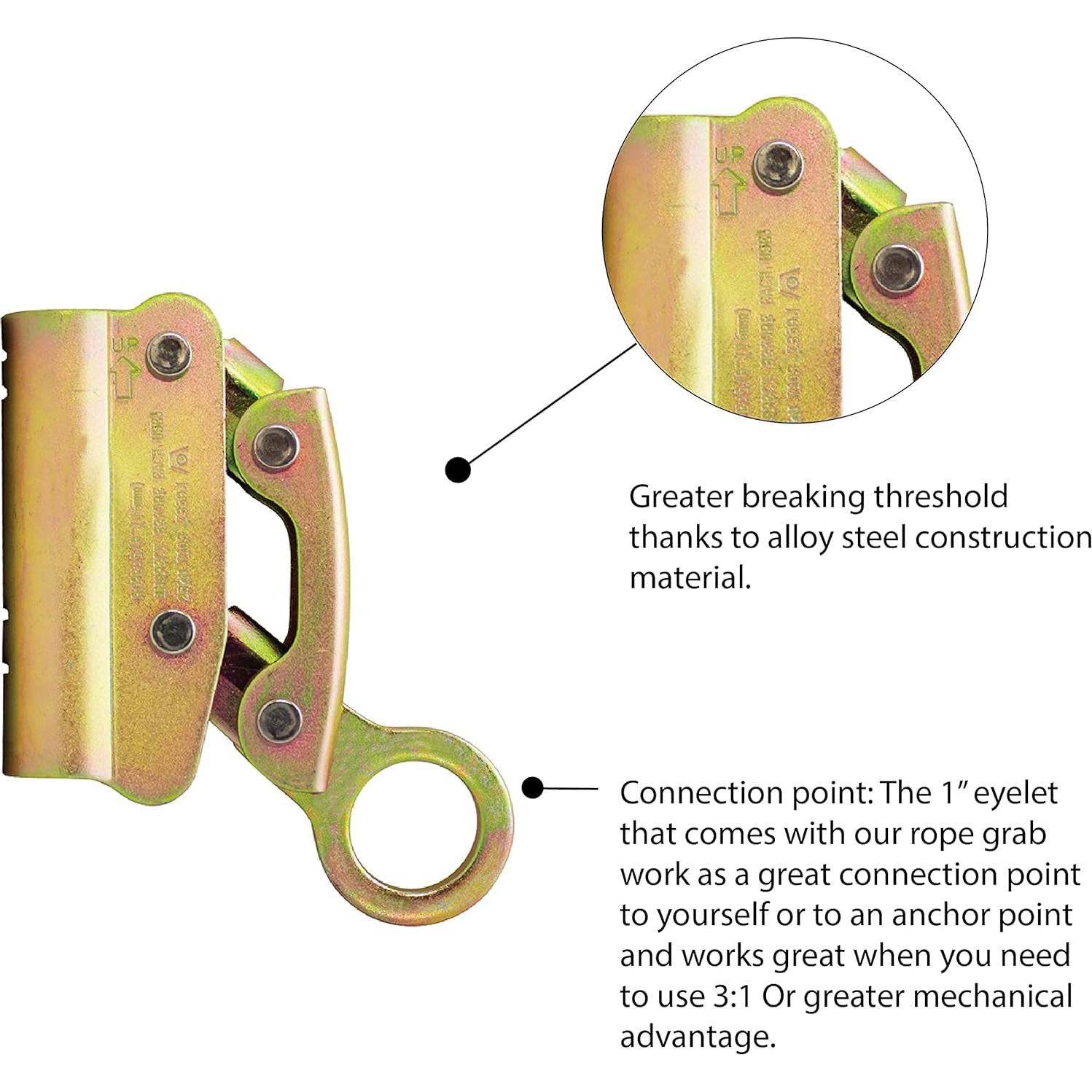Agarre de Cuerda Doble Fusion Climb FP-7103-GLD 25kN