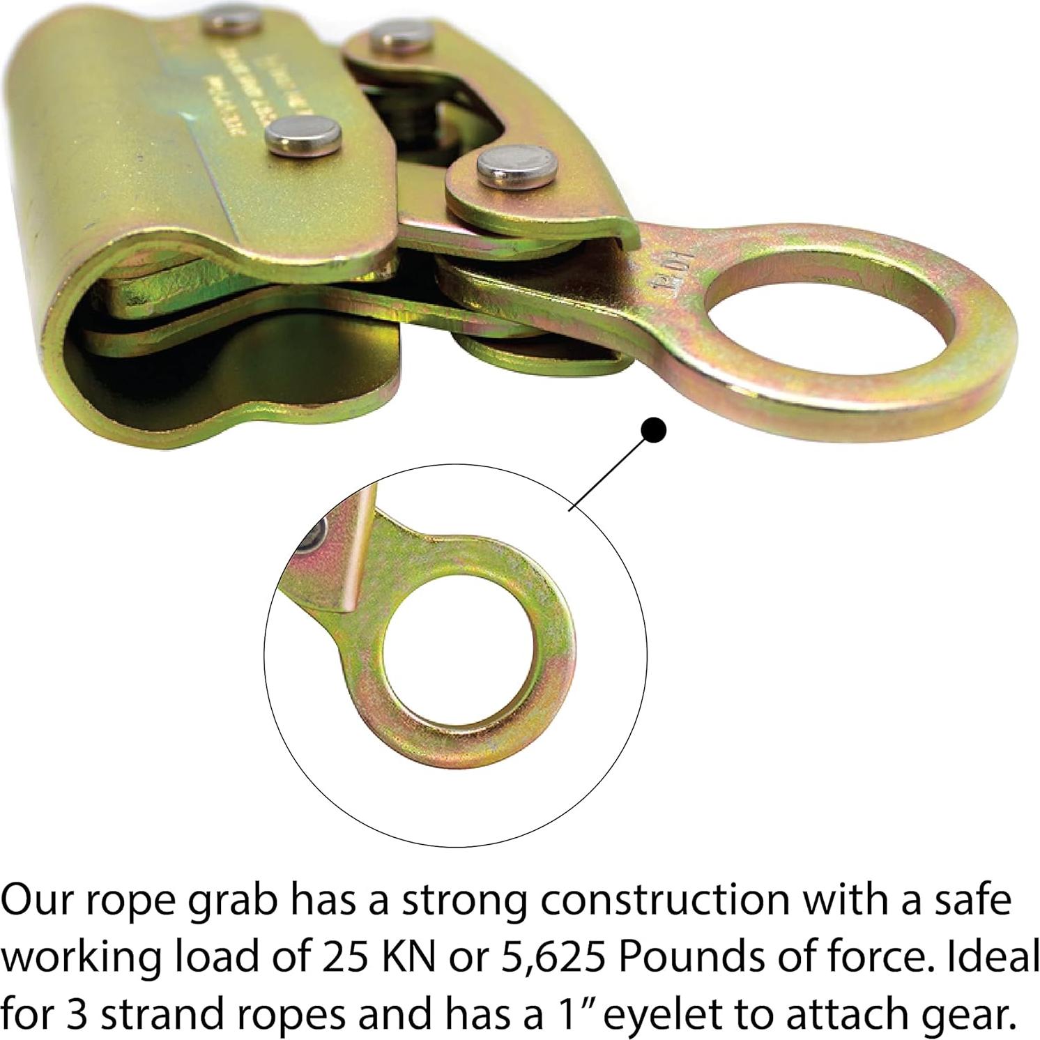 Agarre de Cuerda Doble Fusion Climb FP-7103-GLD 25kN
