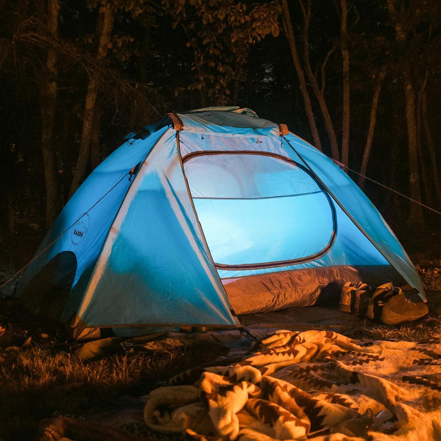 Tienda de Camping KAZOO Cometary 2 Personas Impermeable