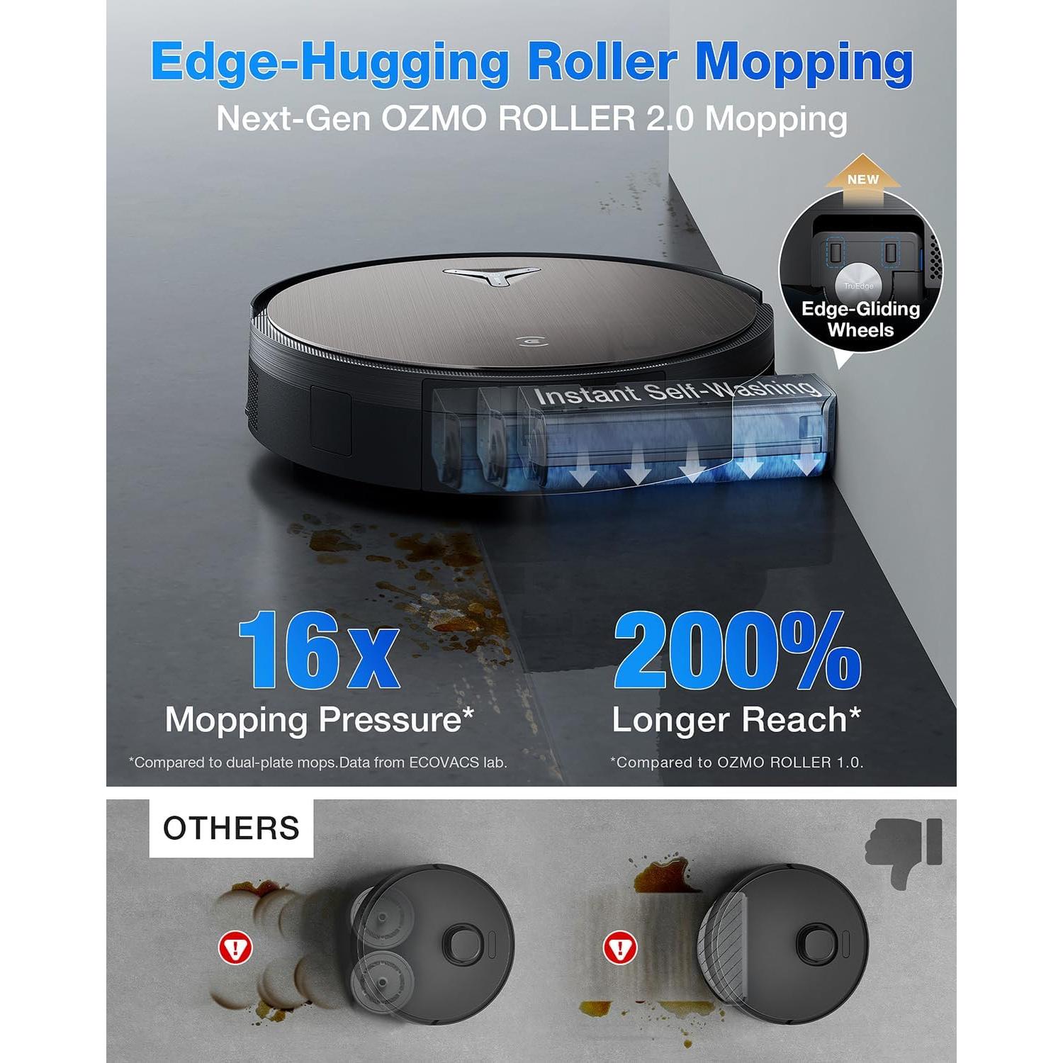 Aspiradora Robot ECOVACS DEEBOT X11 OmniCyclone 19,500Pa