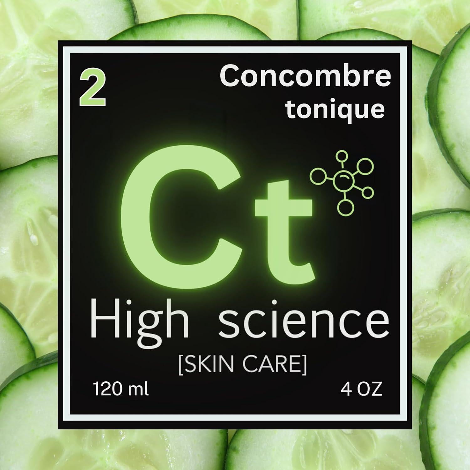 Tónico Facial Hidratante High Science 59.15 ml Orgánico