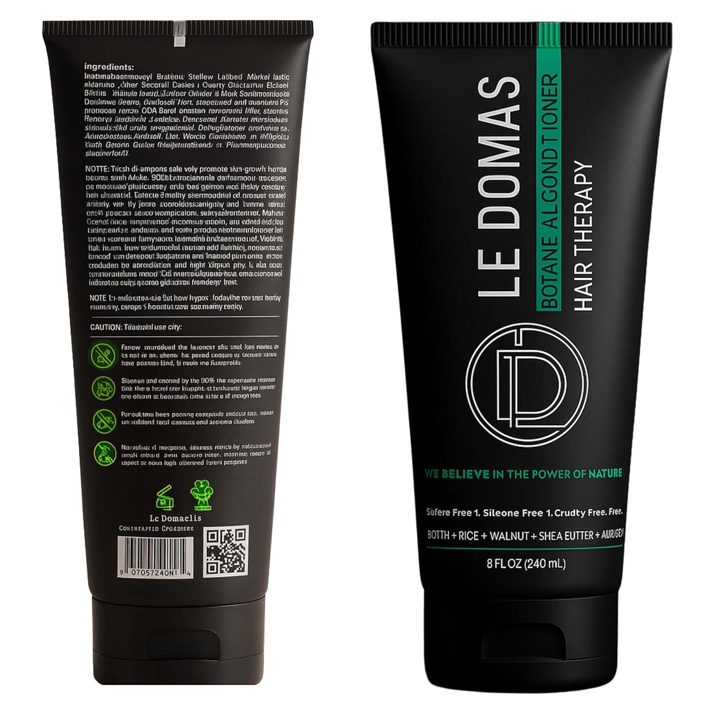 Acondicionador Hidratante LEDOMAS 236.6 ml - Aceite de Argán y Aloe