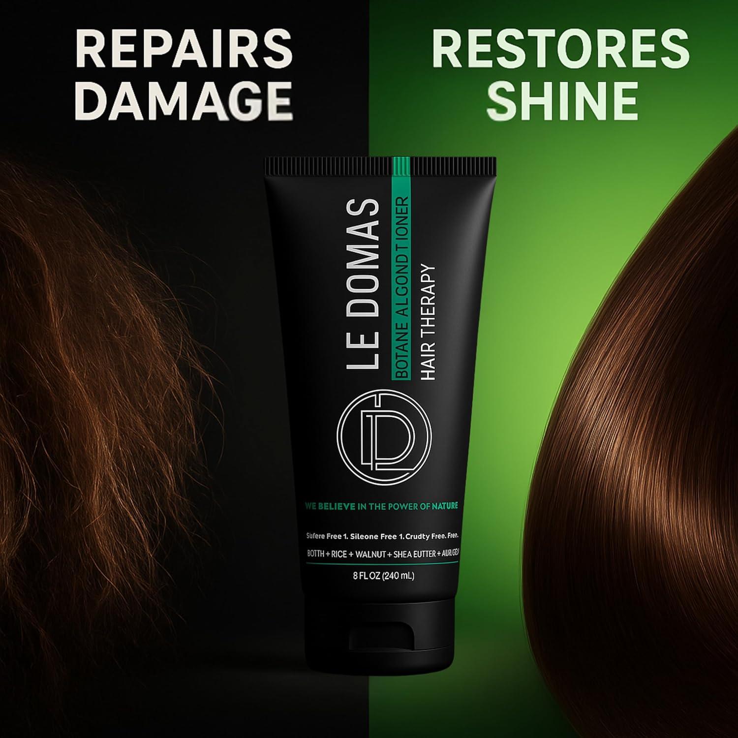 Acondicionador Hidratante LEDOMAS 236.6 ml - Aceite de Argán y Aloe