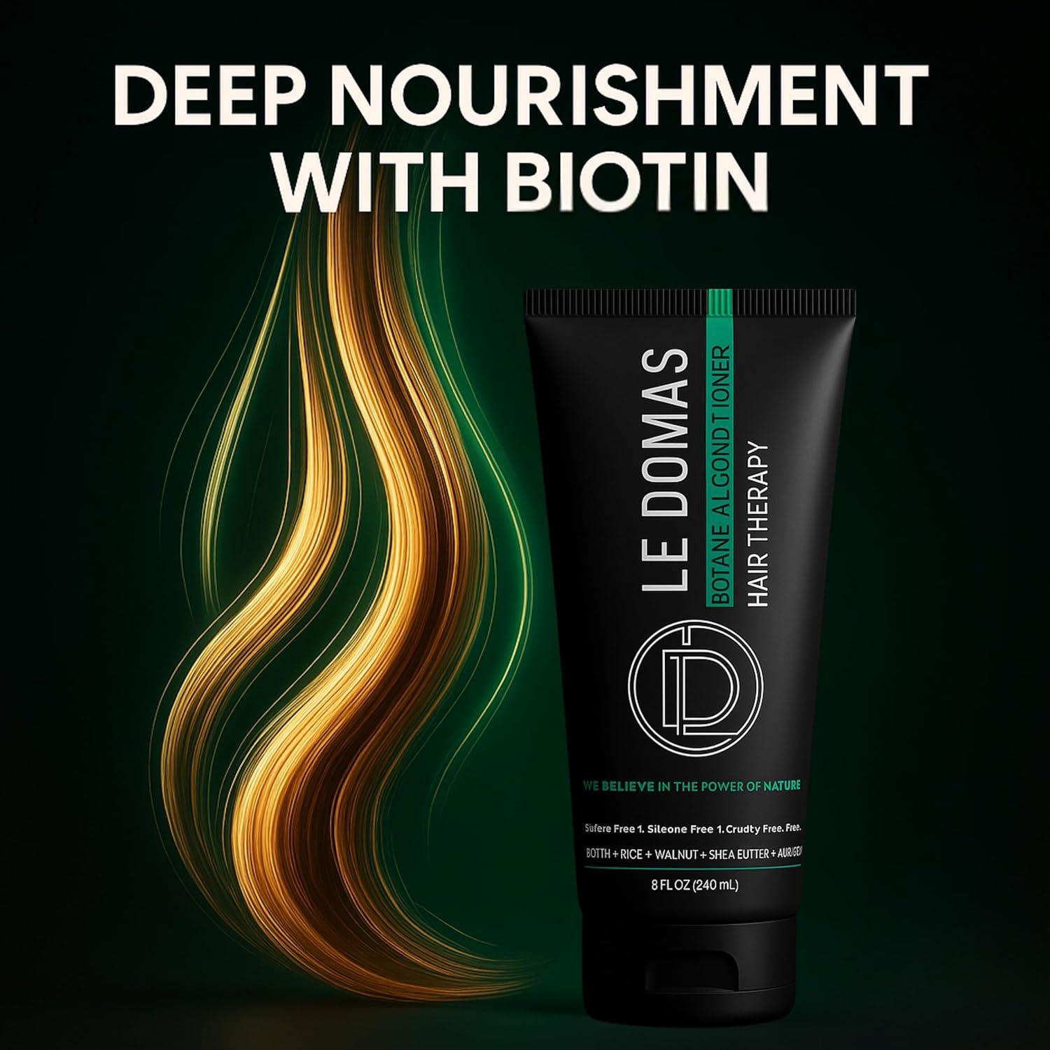 Acondicionador Hidratante LEDOMAS 236.6 ml - Aceite de Argán y Aloe