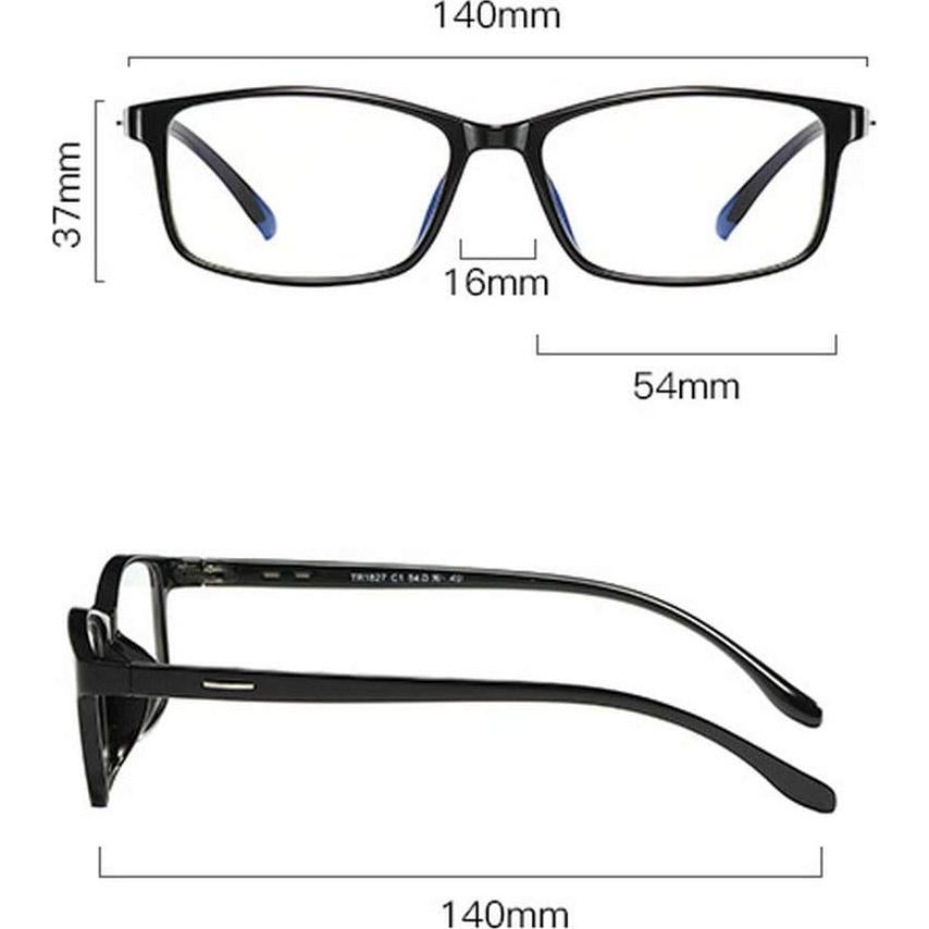 Gafas de Lectura Fotoquímicas Laureles Cuadradas 1.75x