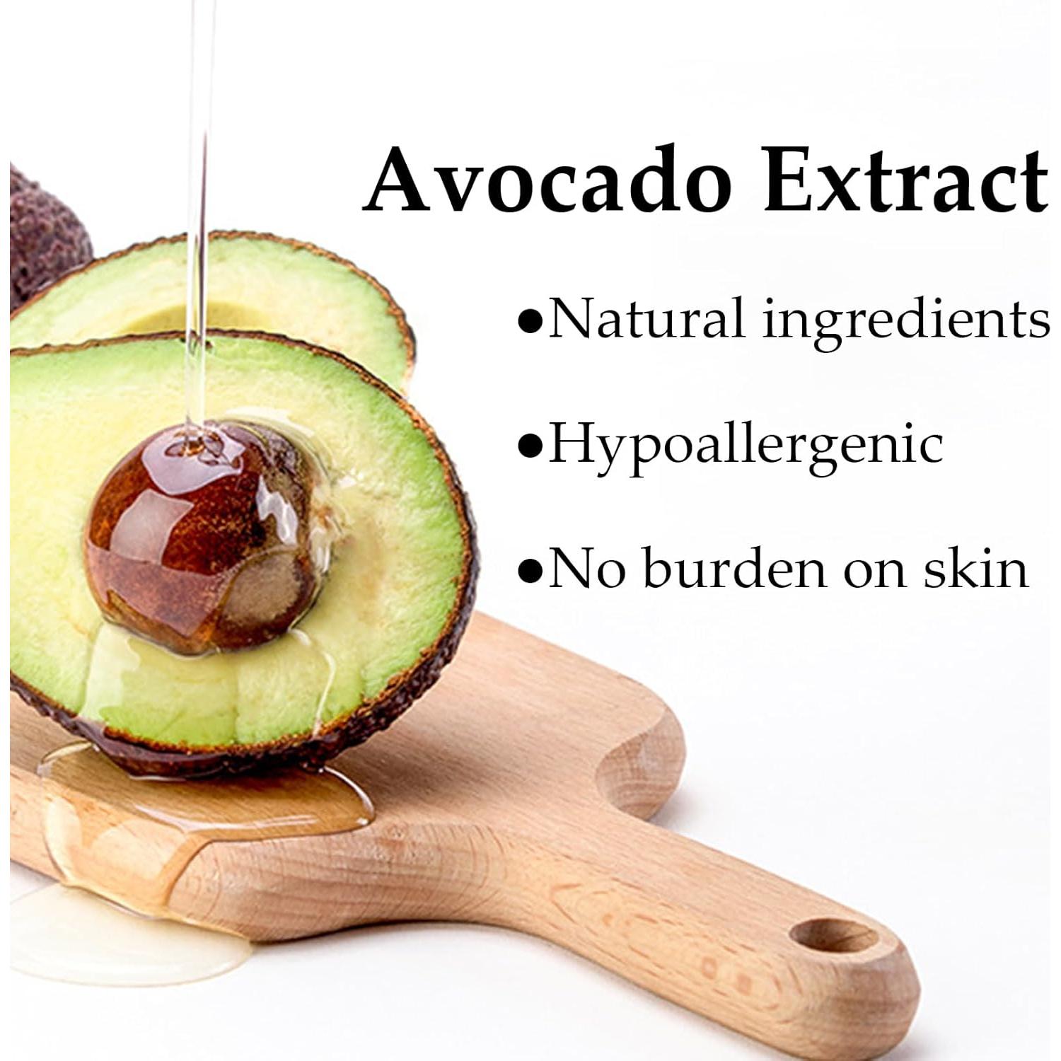 Mascarilla para Ojos de Aguacate Zozu - 60 Parches Hidratantes