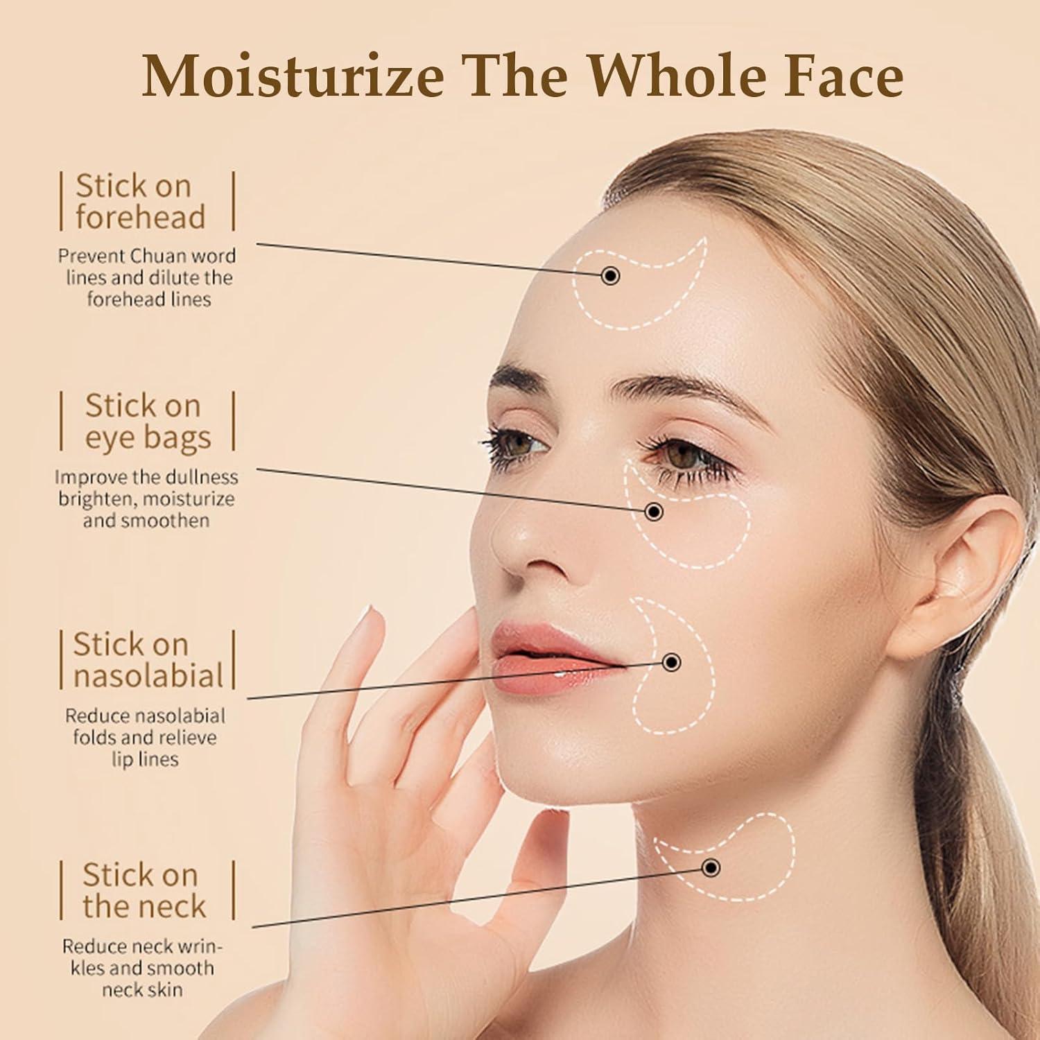 Mascarilla para Ojos de Aguacate Zozu - 60 Parches Hidratantes