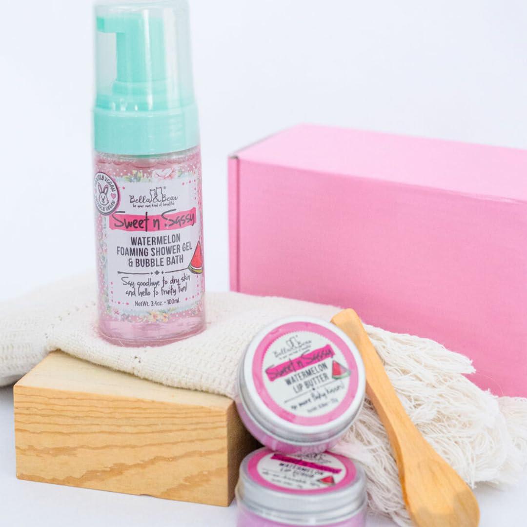 Gel de Ducha Espumoso Bella & Bear 100 ml Sandía 2 en 1