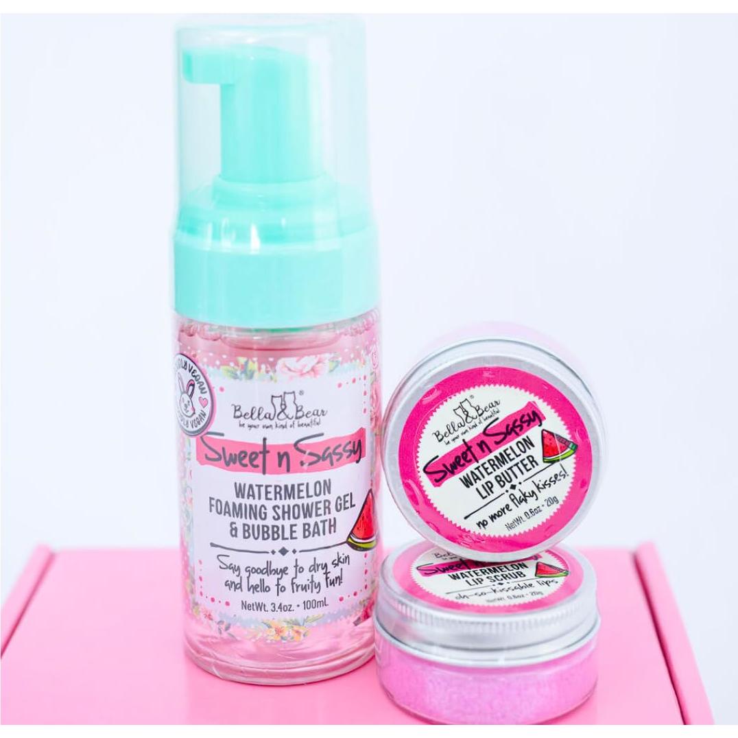 Gel de Ducha Espumoso Bella & Bear 100 ml Sandía 2 en 1