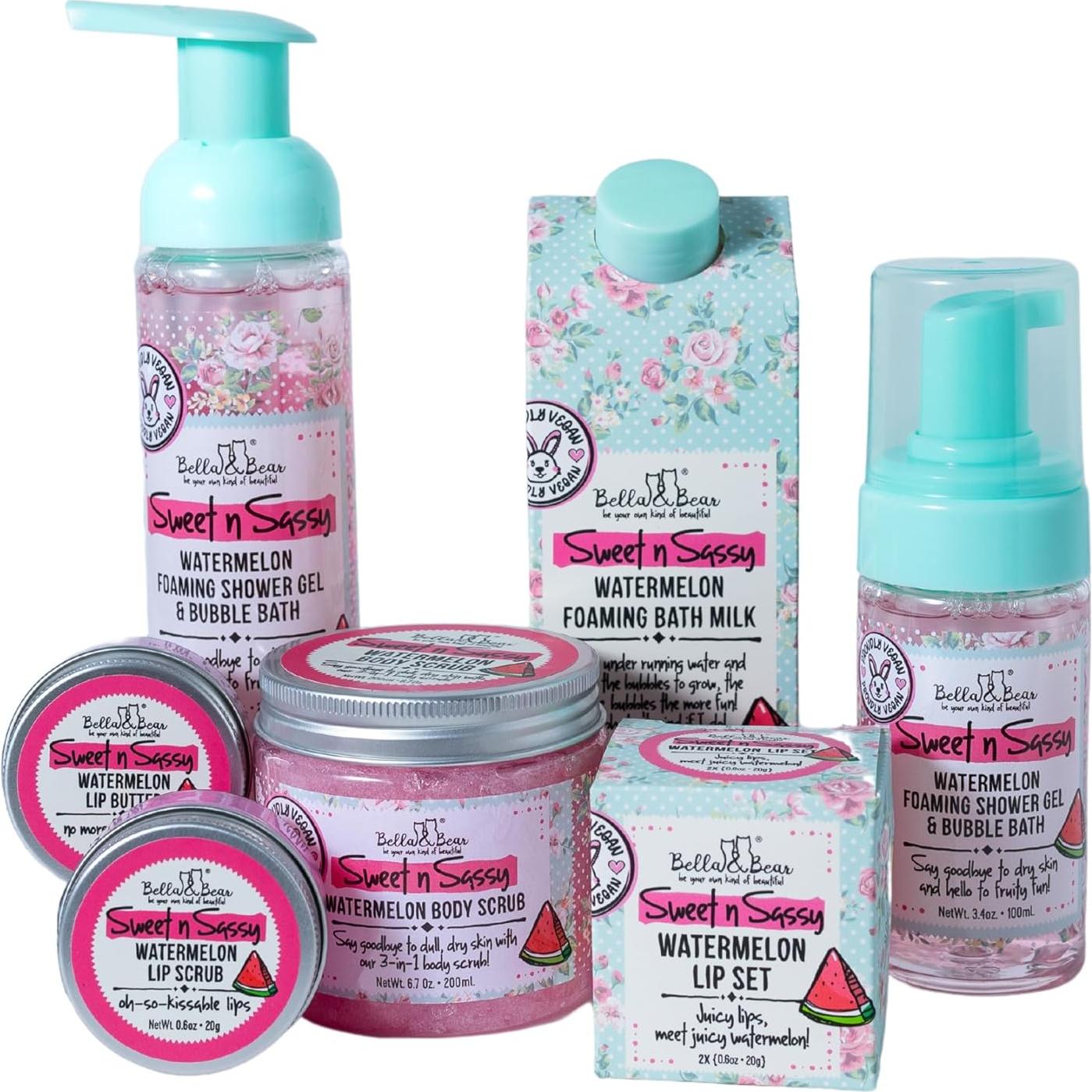 Gel de Ducha Espumoso Bella & Bear 100 ml Sandía 2 en 1