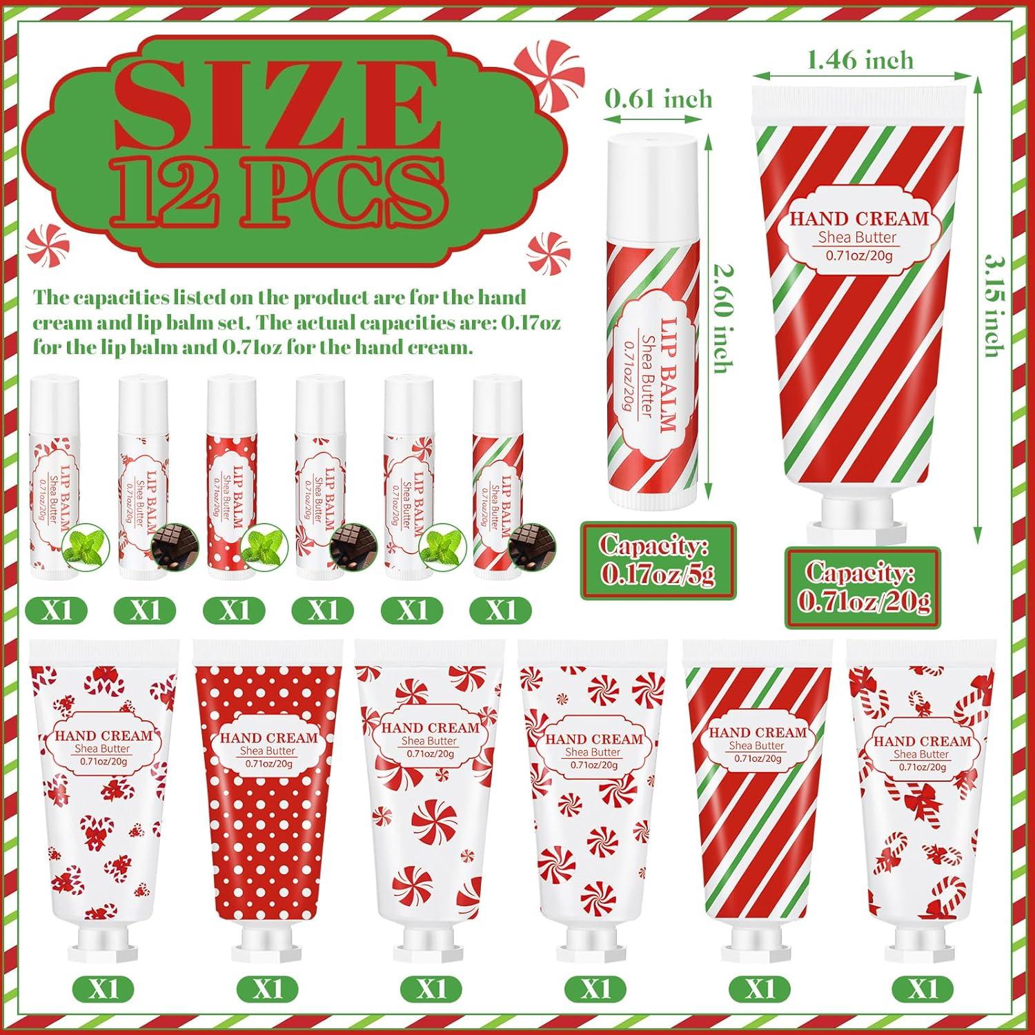 Set de Regalo Navidad Crema de Manos y Bálsamo Labial Leelosp