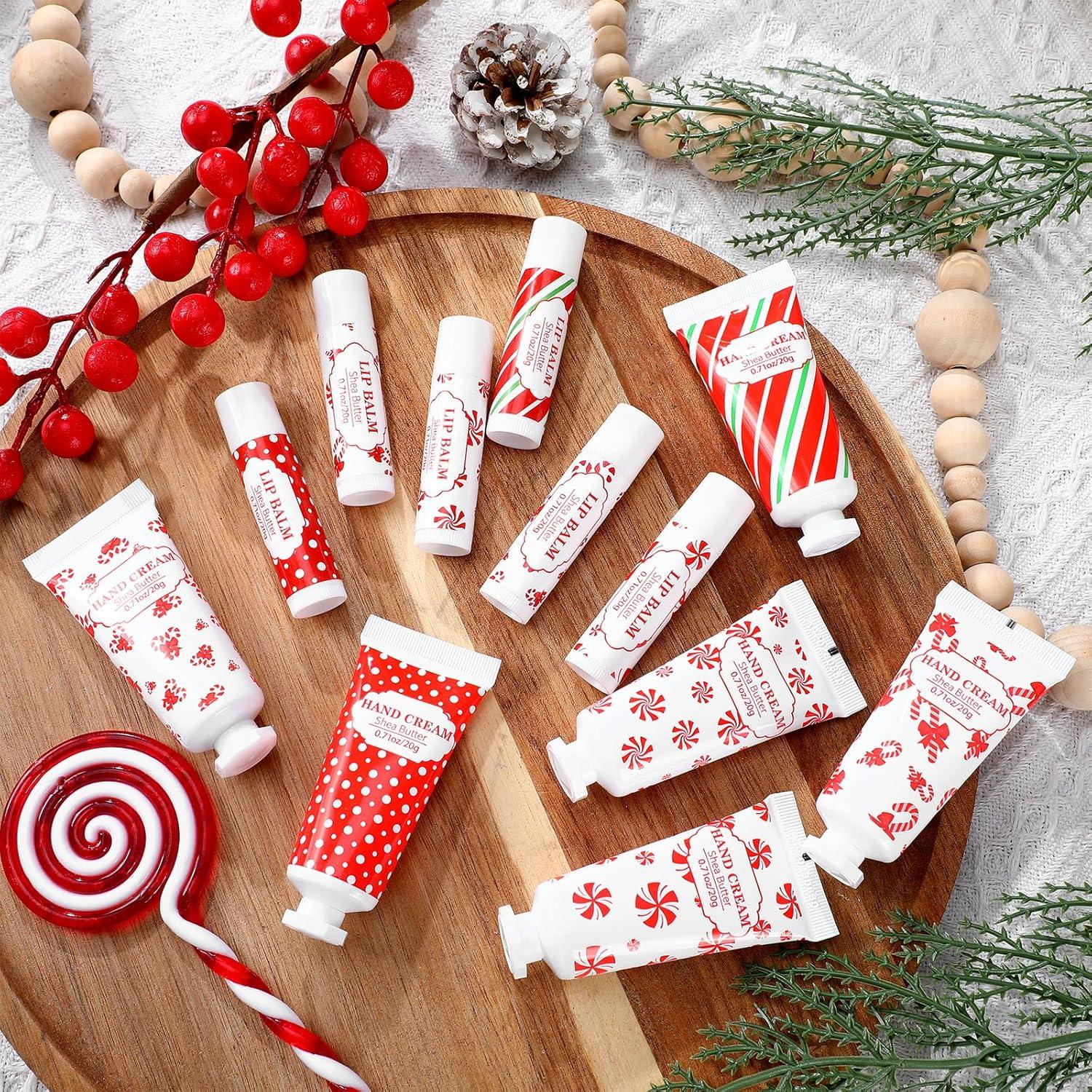 Set de Regalo Navidad Crema de Manos y Bálsamo Labial Leelosp