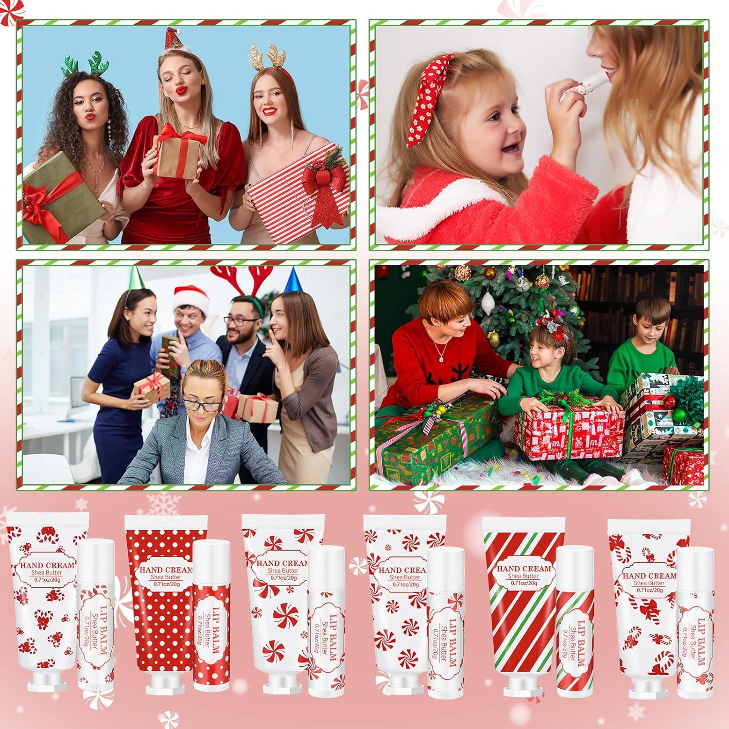 Set de Regalo Navidad Crema de Manos y Bálsamo Labial Leelosp