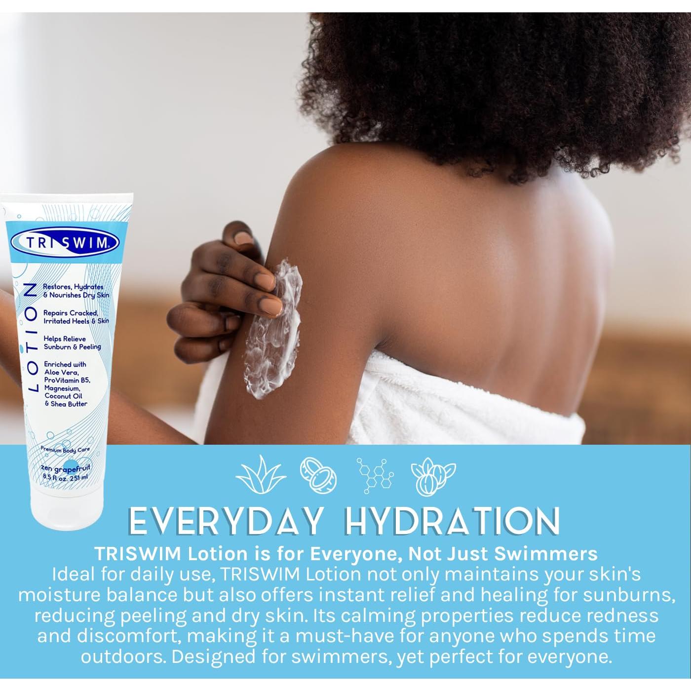 Loción Hidratante para Nadadores TRISWIM 241ml - Aroma Pomelo