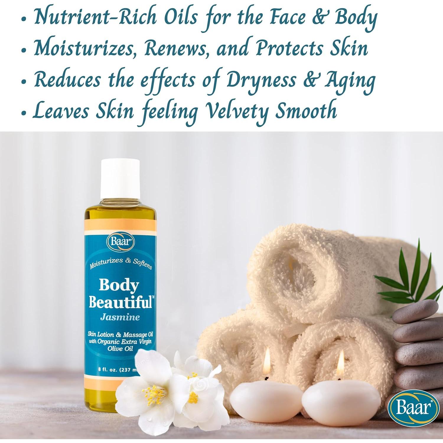 Cuerpo Hermoso Aceite Hidratante 236 ml Jazmín Baar