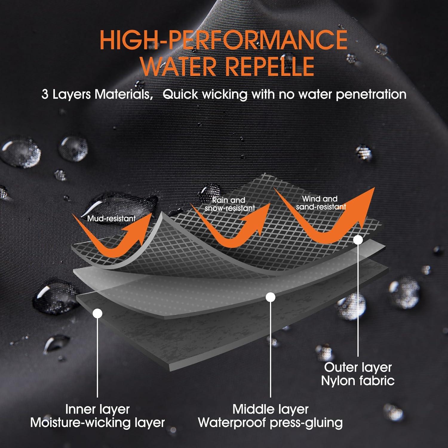 Cubiertas para Piernas OrrinSports GT1188 Impermeables