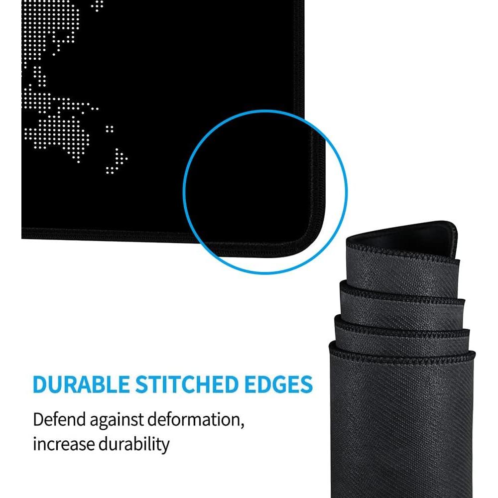 Almohadilla de Ratón Grande SMAIGE Rosa 80x30 cm para Juegos