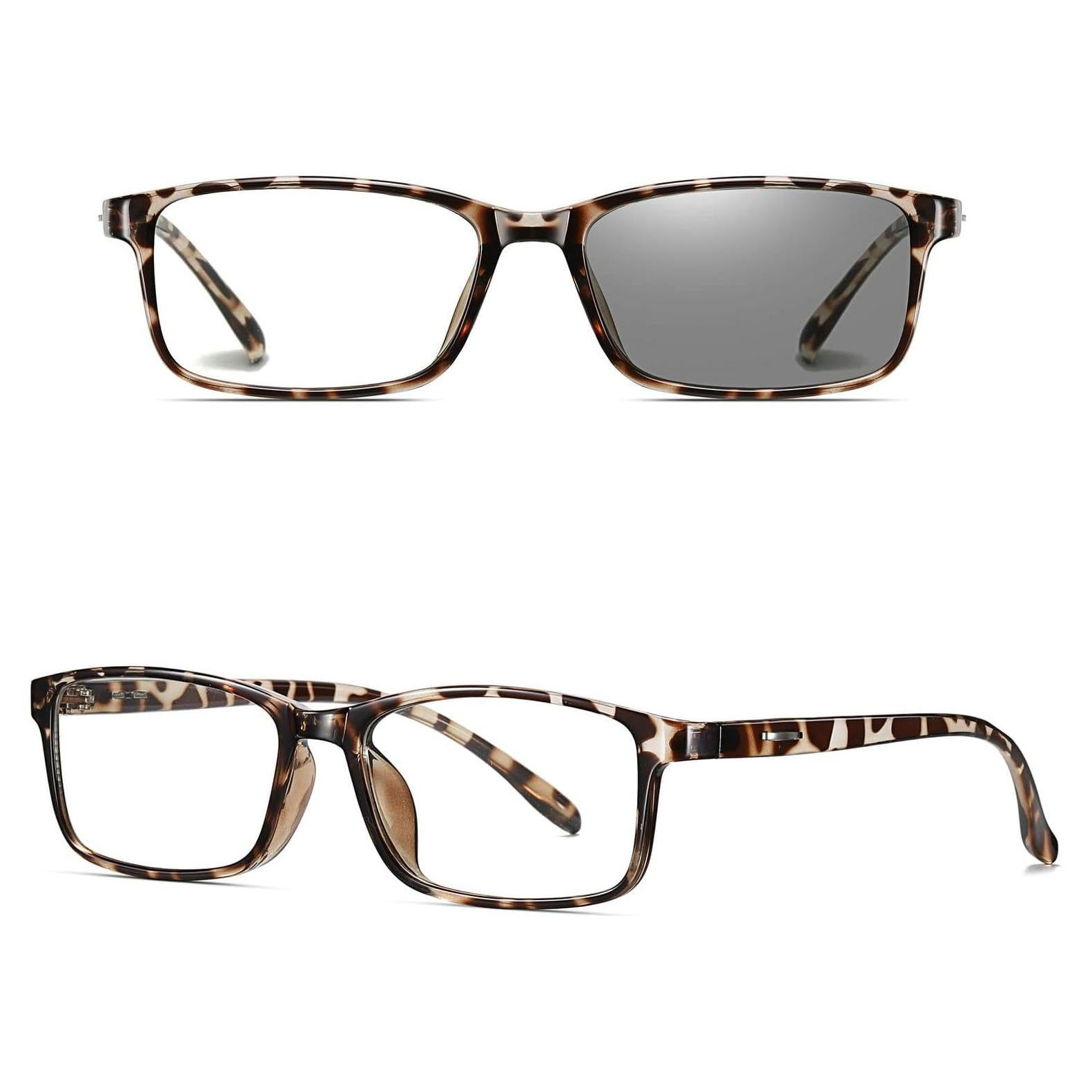 Gafas de Lectura Fotoquímicas Laureles Cuadradas 1.25x