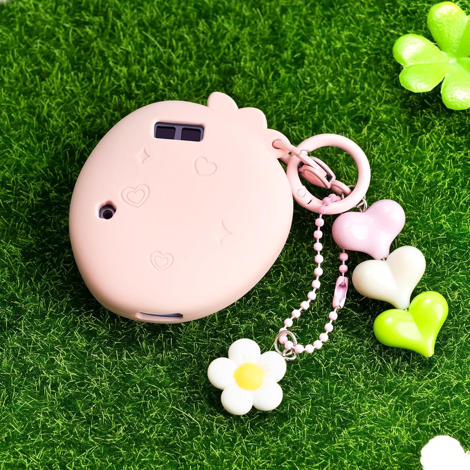 Funda Protectora Rosa BUBBLELOGUS para Tamagotchi Uni