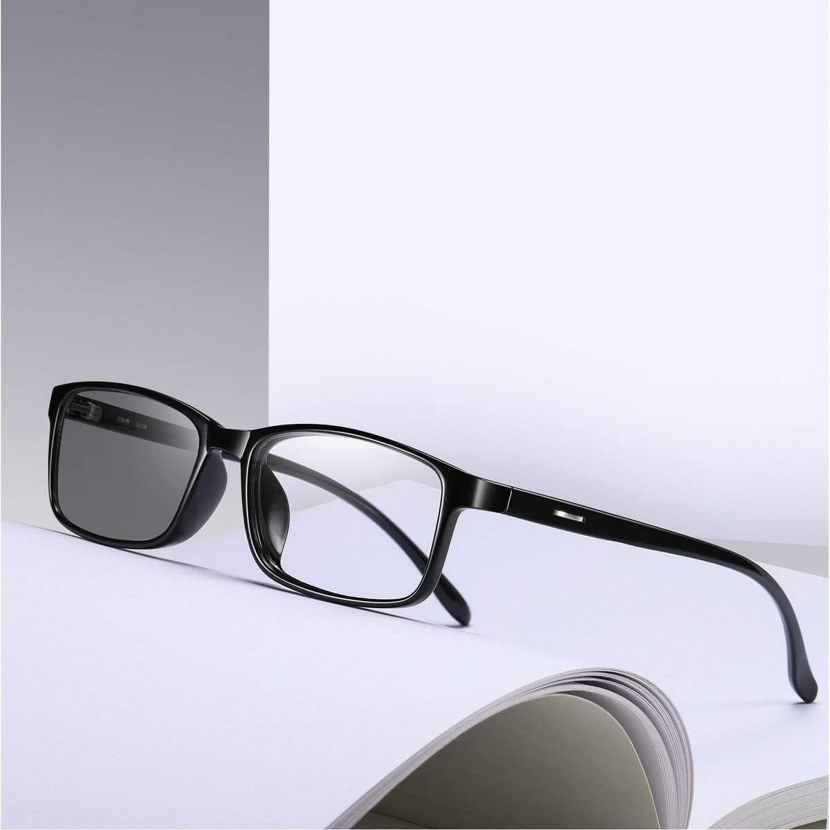 Gafas de Lectura Fotoquímicas Laureles 2.75x Cuadradas