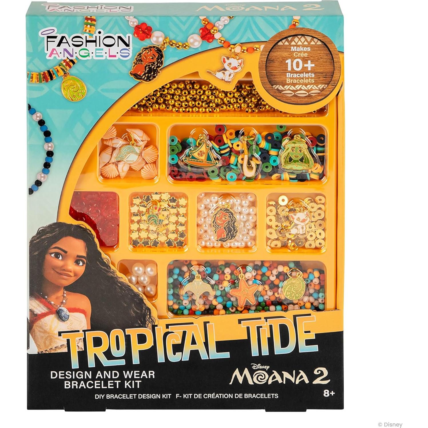 Kit de Joyería DIY Moana 2 Tropical Tide Fashion Angels