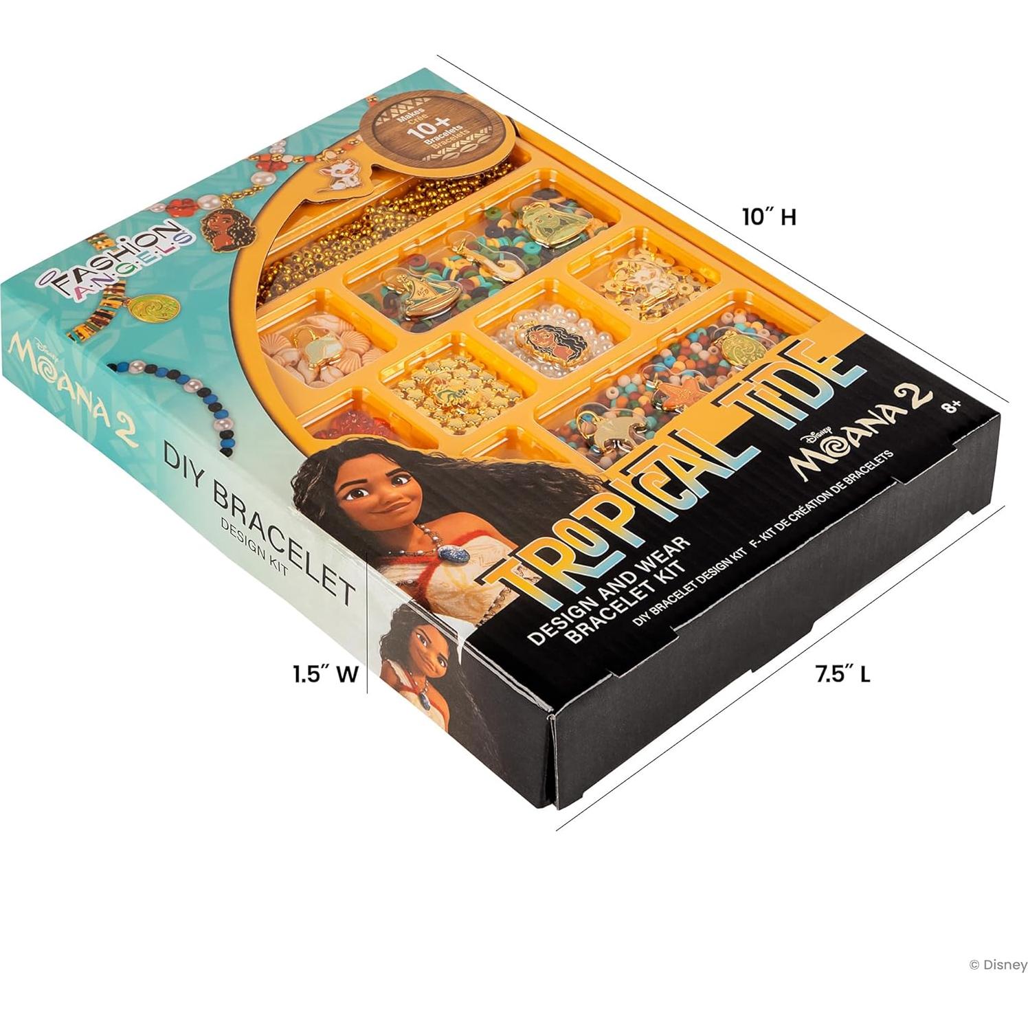 Kit de Joyería DIY Moana 2 Tropical Tide Fashion Angels