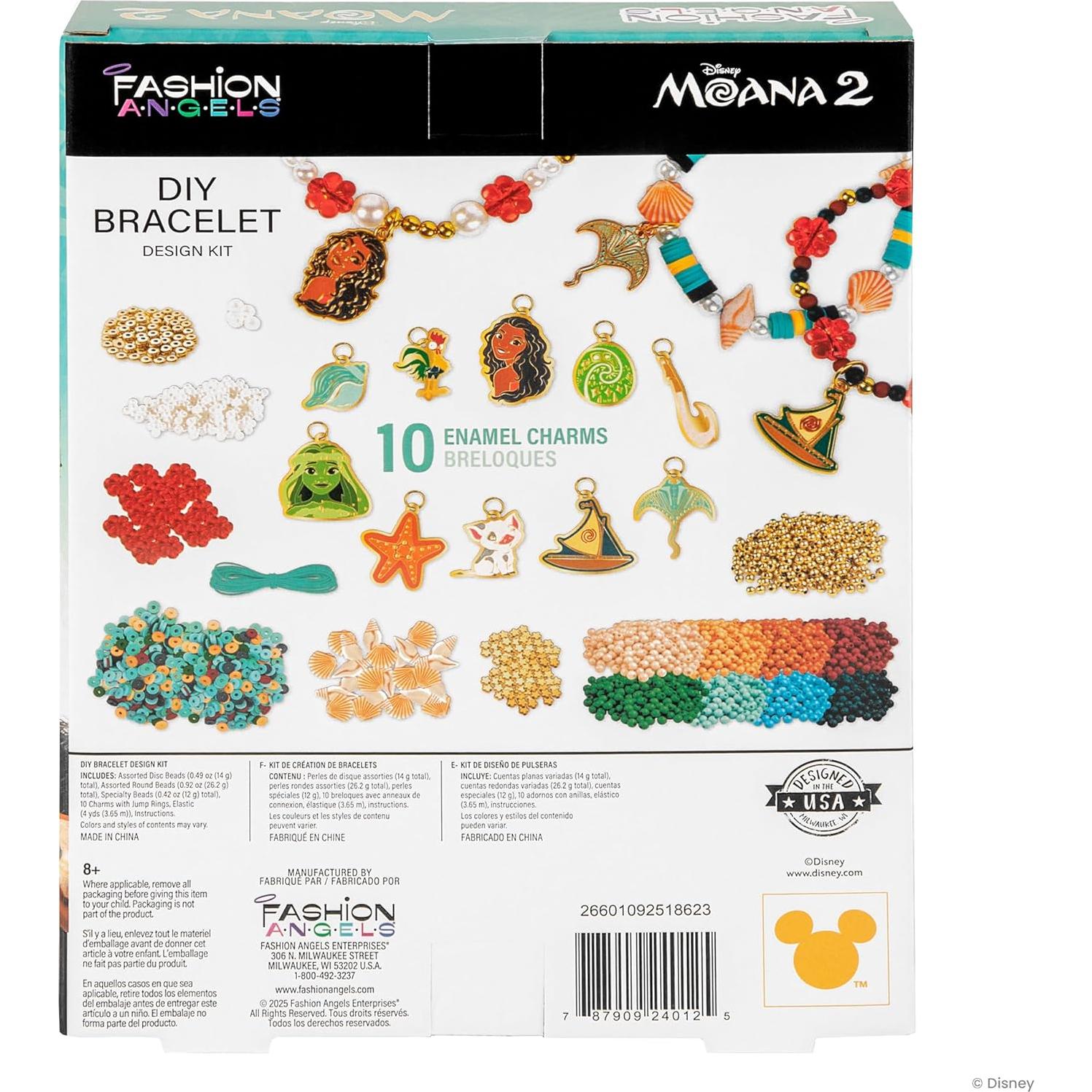 Kit de Joyería DIY Moana 2 Tropical Tide Fashion Angels