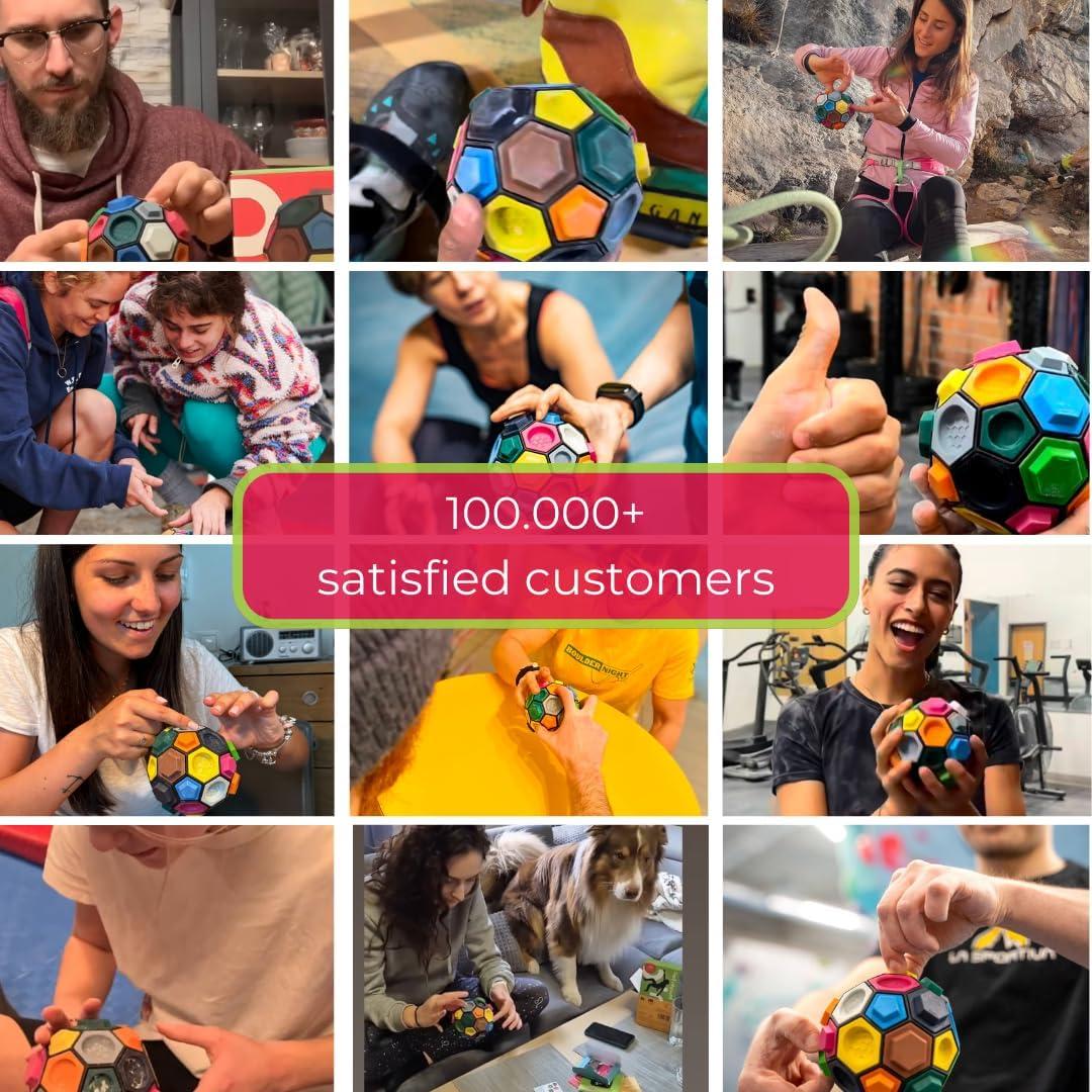 Boulderball BOULDERBALL 3D Bola de Escalada Compacta