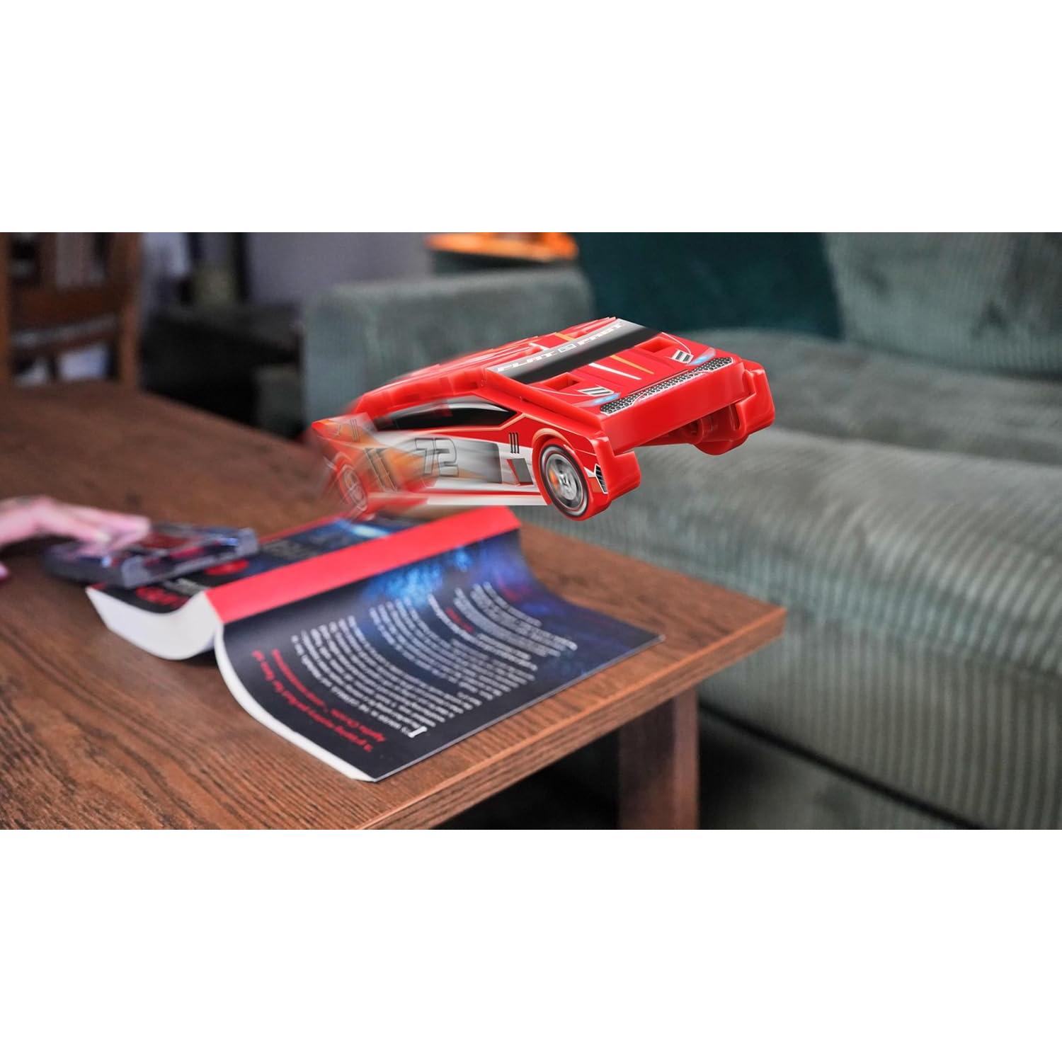 Coche de Carreras de Juguete Flat 2 Fast - Lanzador Azul