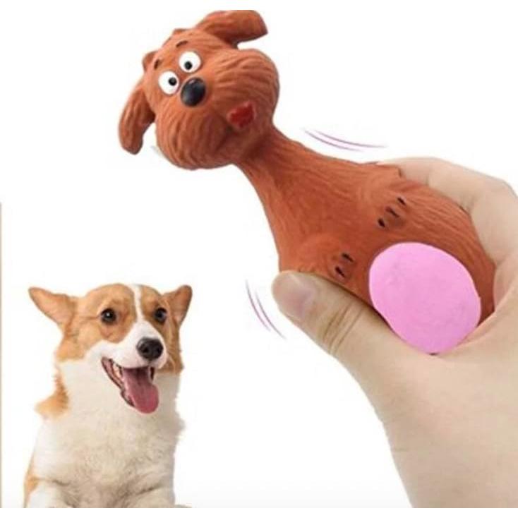 Juguete Squeaky para Perros Elefante de Láttex Natural 12.5 cm