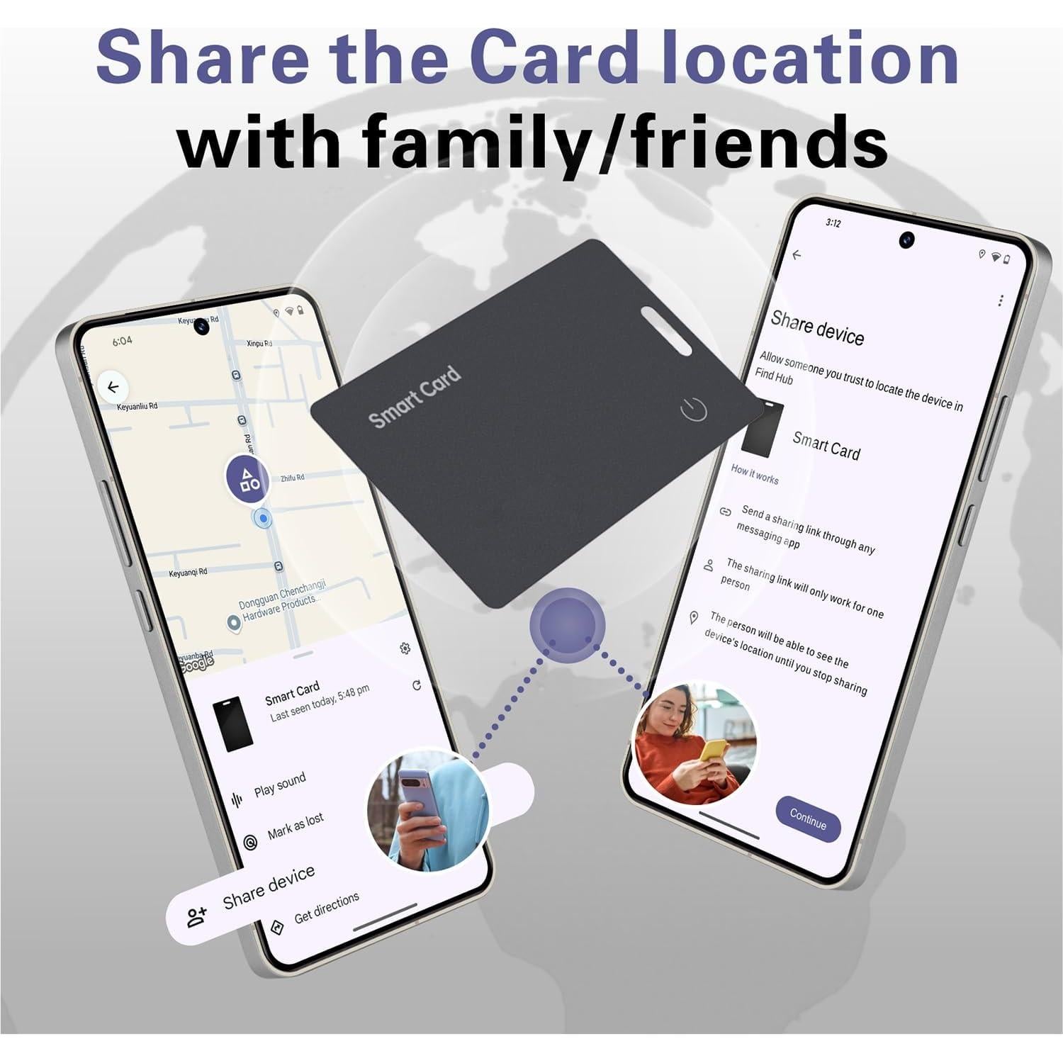 Rastreador de Cartera Reyke K2 Android Impermeable IP68