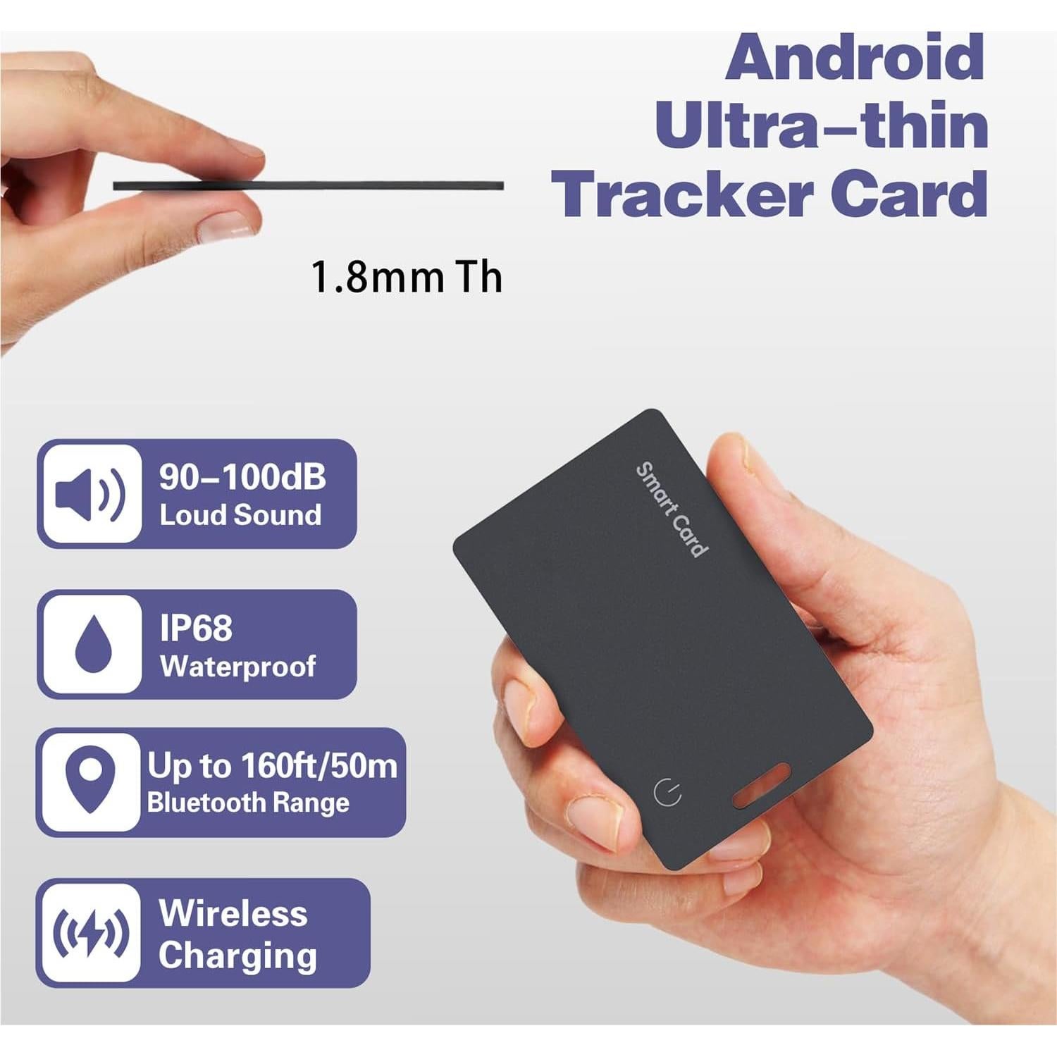 Rastreador de Cartera Reyke K2 Android Impermeable IP68