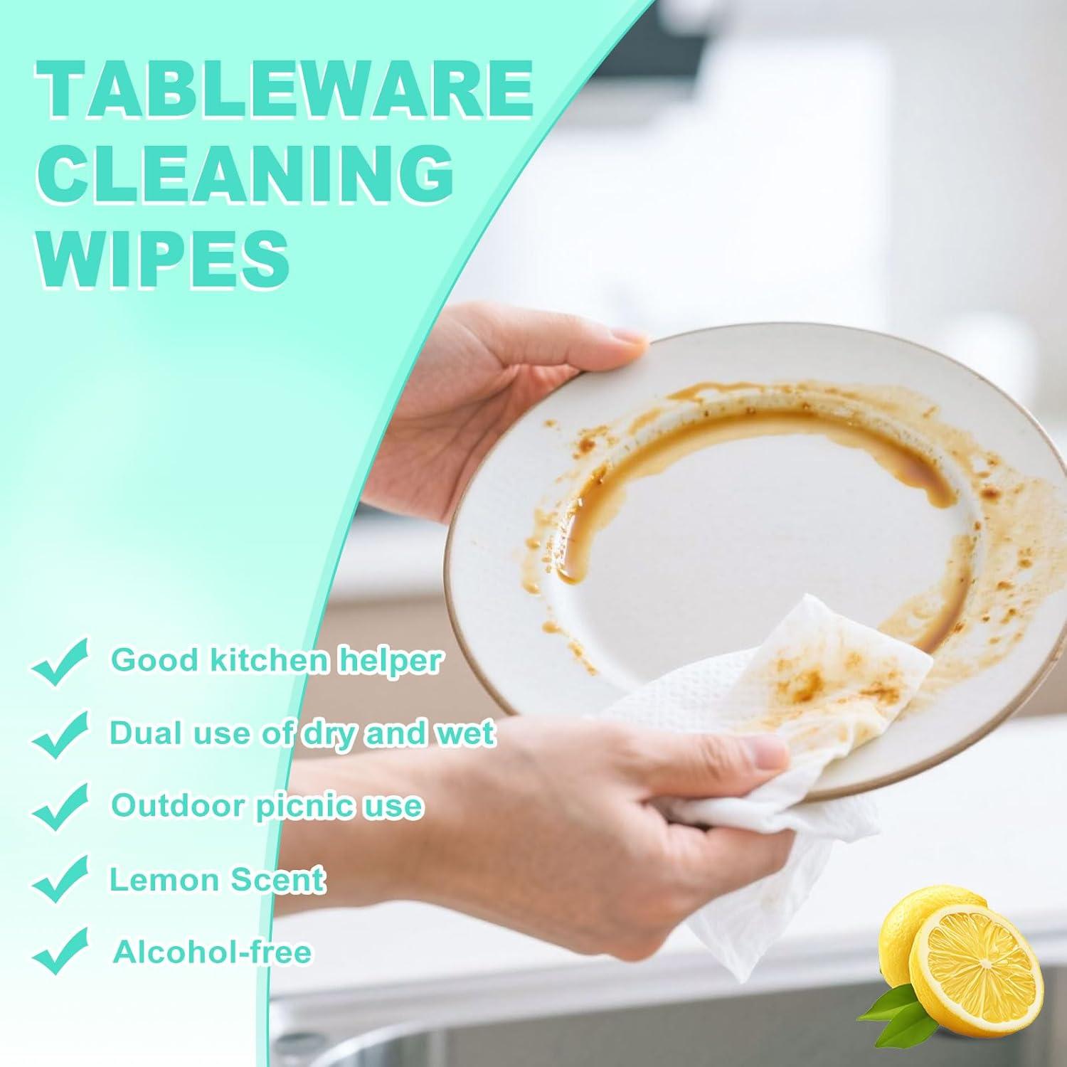 Toallitas Desechables para Limpiar Platos Toomundo 30 Unidades