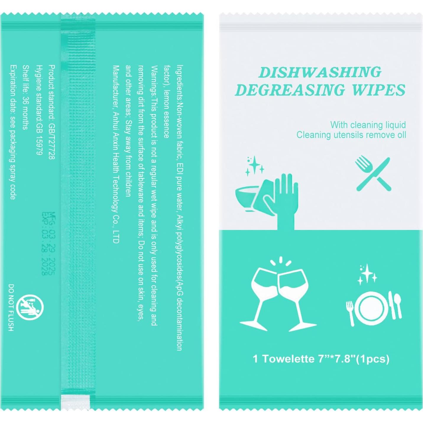 Toallitas Desechables para Limpiar Platos Toomundo 30 Unidades